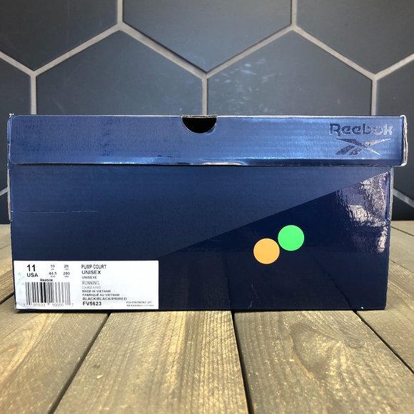 Reebok Pump Court Triple Black (Multiple Sizes) - Picture 6 of 6